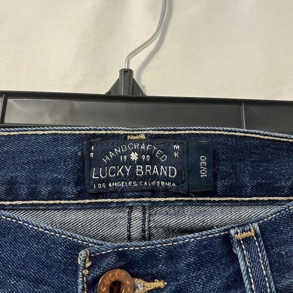 Lucky Brand Sienna Slim Boyfriend Distressed Jeans Size 10/30 - Picture 7 of 10